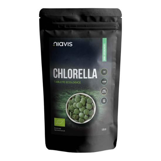 Chlorella tablete Bio, 125g, Niavis Bio