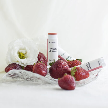 Balsam de buze fragola, Fragi, 6 ml, Sabio 817719