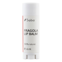 Balsam pentru buze, Fragi, 6 ml, Sabio