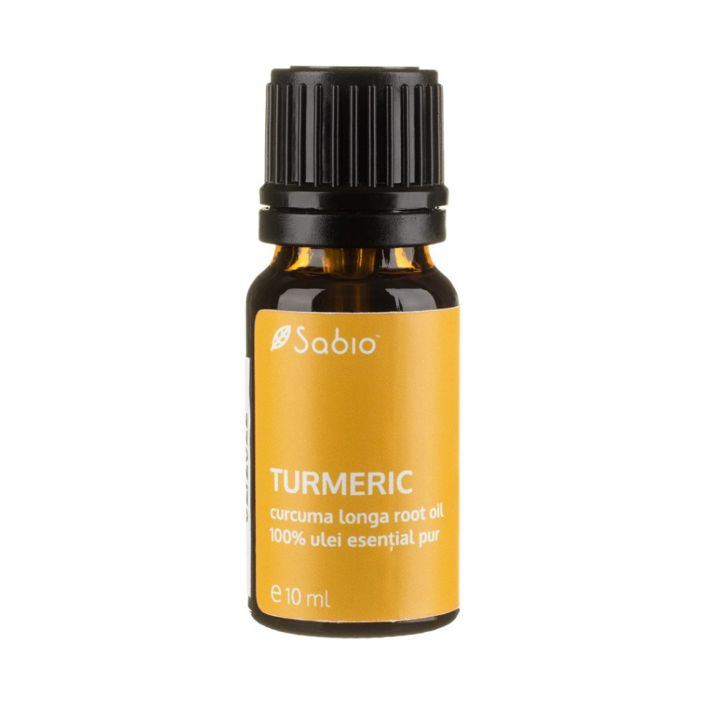 Ulei esential de Turmeric, 10 ml, Sabio