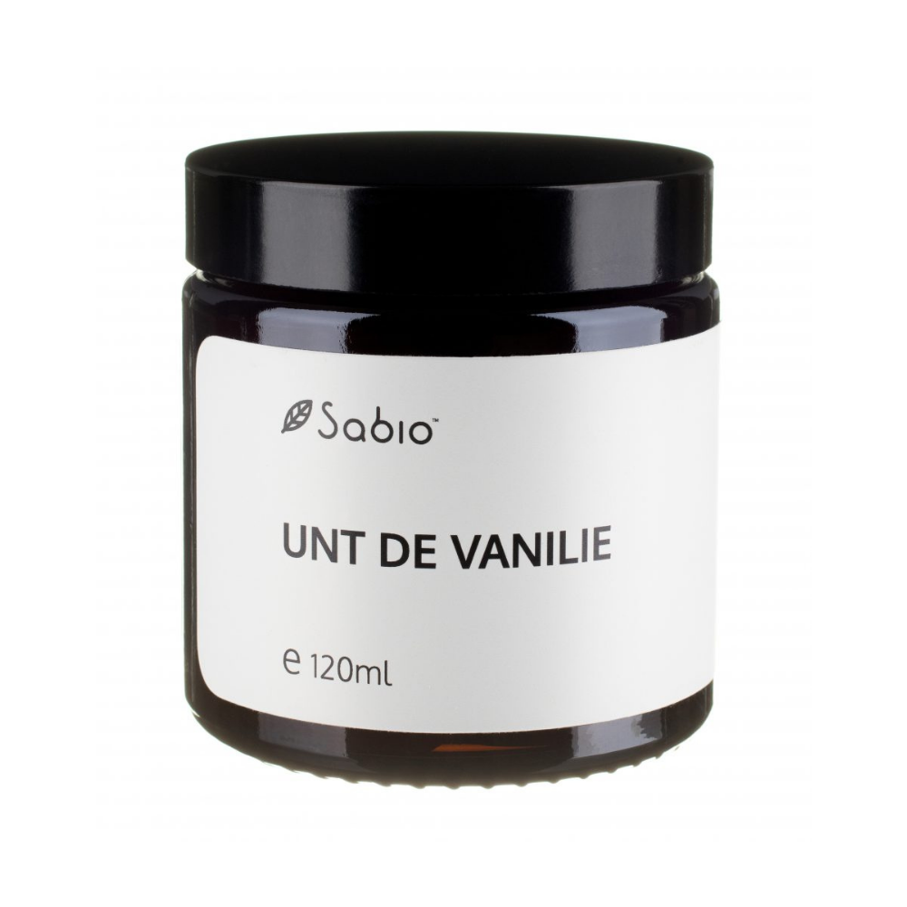 Unt de vanilie, 120 ml, Sabio