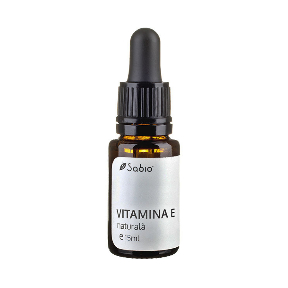 Vitamina E naturala, 15 ml, Sabio