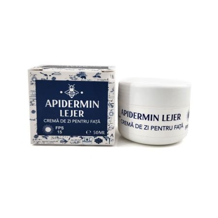 Crema lejera pentru zi, 50 ml, Apidermin