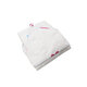 Prosop din bumbac cu capison, Alb, 0-2 ani, 80x90 cm, Baltic Bebe 486537