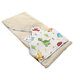 Prosop cu capison, 80x90 cm, Crem cu Dragoni, Baltic Bebe 486543