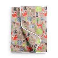 Paturica moale Cozy Fleece, 70 x 90 cm, Animale, Tuxi Brands
