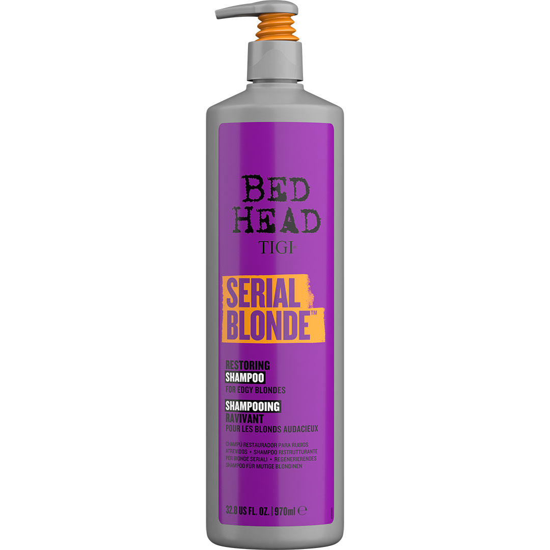 Sampon pentru par blond Serial Blonde, 970 ml, Bed Head