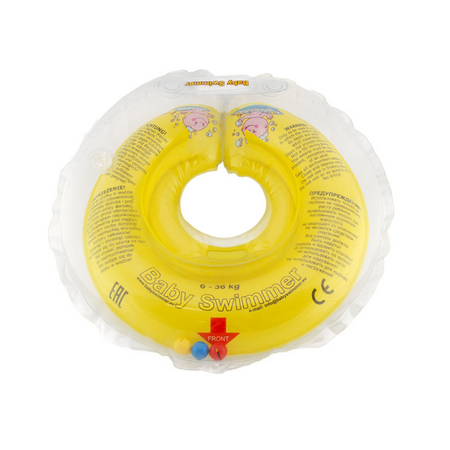 Colac de gat cu zornaitoare, diverse culori, 0-36 luni, Baby Swimmer 714281