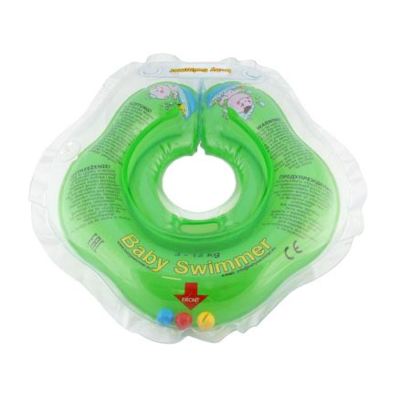 Colac de gat cu zornaitoare, diverse culori, 0-24 luni, Baby Swimmer, 486580