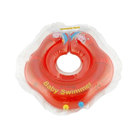 Colac de gat cu zornaitoare, diverse culori, 0-24 luni, Baby Swimmer, 486585