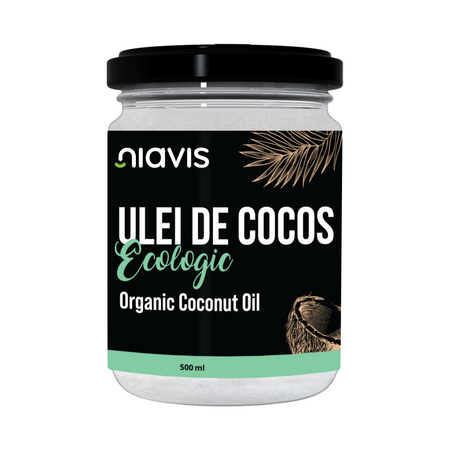 Ulei Bio de cocos extravirgin, 500 ml, Niavis Bio