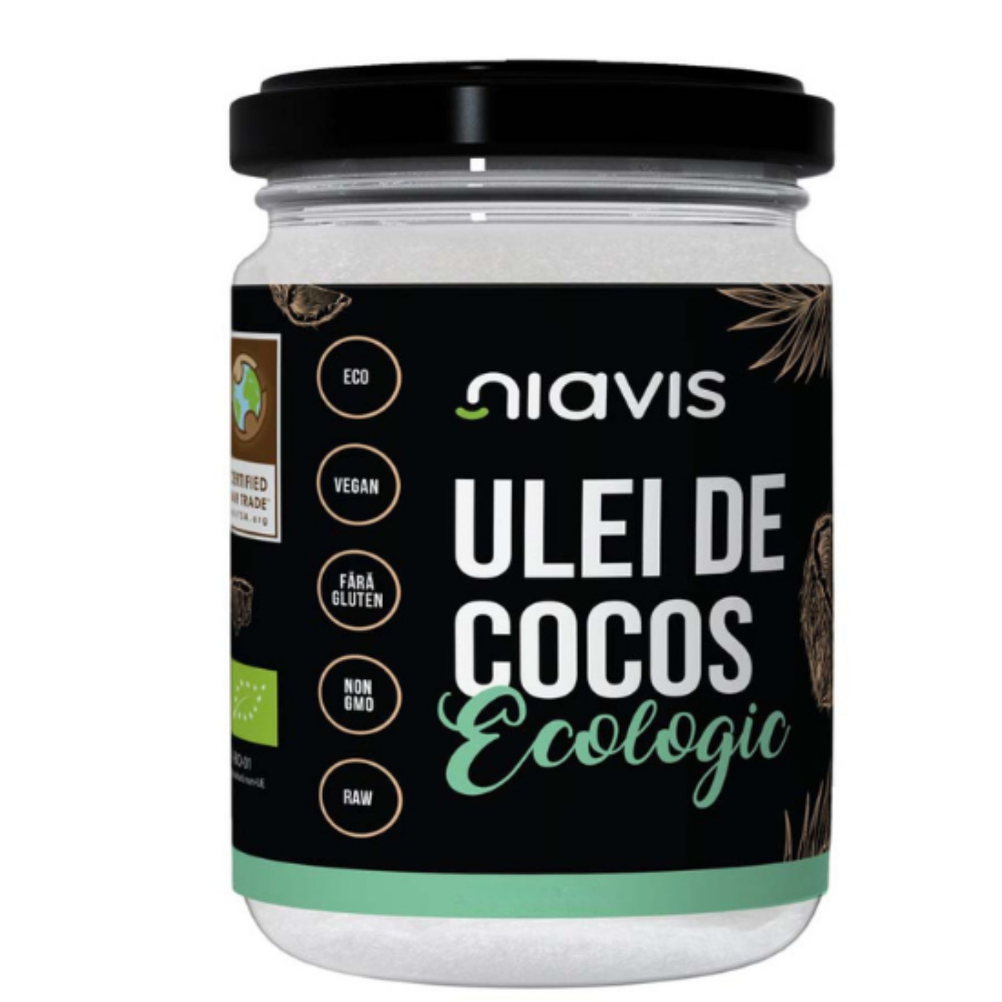 Ulei Bio de cocos extravirgin, 500 ml, Niavis Bio