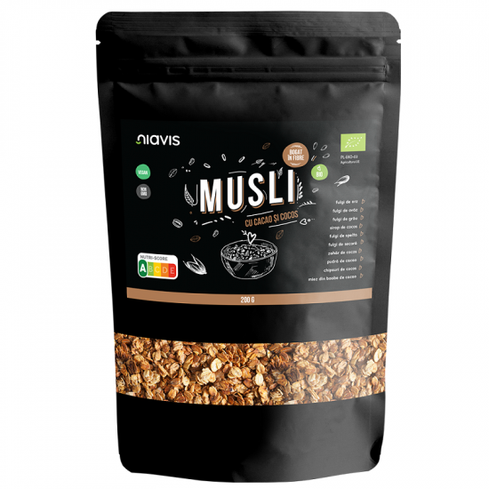Musli Eco cu cacao si cocos