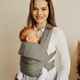 Marsupiu pentru copii Port-bebe Breeze 2, Marimea S/M, Light Grey, Marsupi 708007