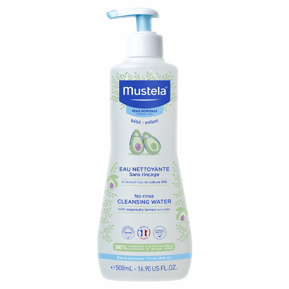 Apa de curatare fara clatire cu Avocado, 500ml, Mustela