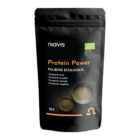 Pulbere Protein Power Bio, 125 g, Niavis Bio