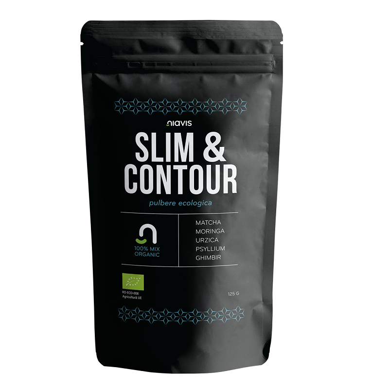 Pulbere Slim & Contour Bio, 125 g, Niavis Bio