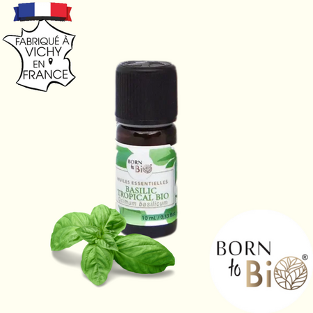 Ulei esential de Busuioc Tropical Bio Tropical Bio, 10 ml, Born to Bio 673719