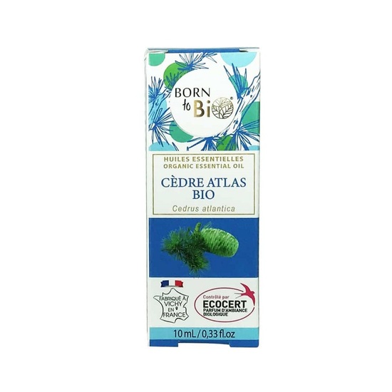 Ulei esential de Cedru Atlas Bio, 10 ml, Born to Bio