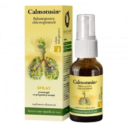 Calmotusin cu propolis si menta spray fara alcool