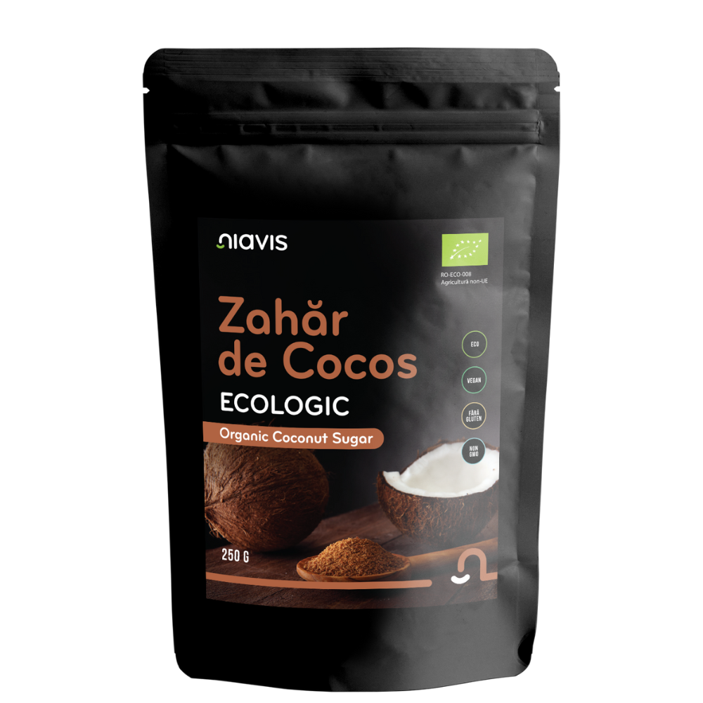 Zahar de cocos Bio, 250 g, Niavis Bio