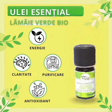 Ulei esential de Lamaie Verde Bio, 5 ml, Born to Bio 673702