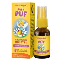 Spray cu propolis si musetel PufyPuf, 20ml, Dacia Plant