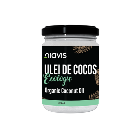 Ulei de cocos extra virgin Bio, 220 g, Niavis