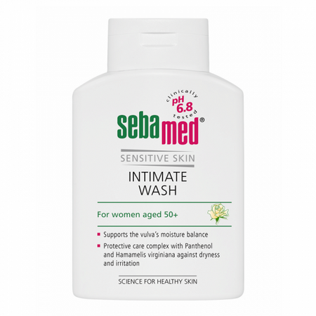 Gel dermatologic pentru igiena intima feminina la menopauza