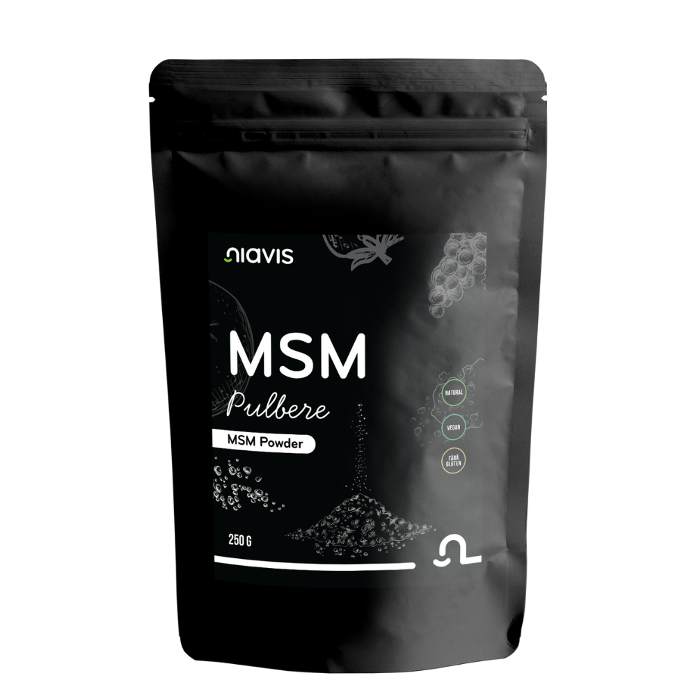 MSM pulbere ecologica, 250 g, Niavis Bio