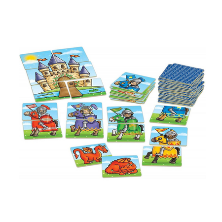 Joc educativ Cavalerii si Dragonii, +4 ani, Orchard 486890