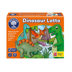Joc educativ Dinozaur Lotto, 3 ani+, Orchard