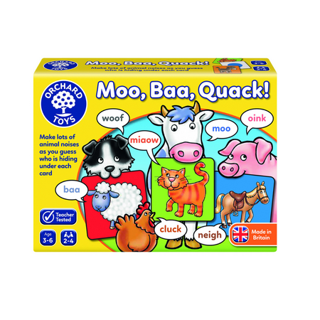 Joc educativ Moo, Baa, Quack