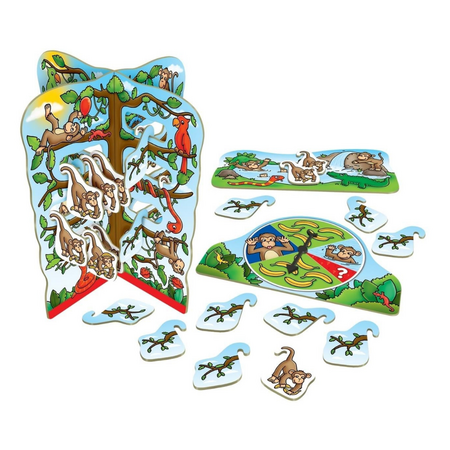 Joc educativ Cheeky Monkeys, 4 ani+, Orchard 486917