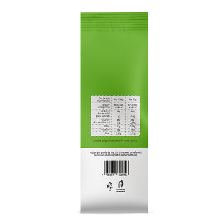 Sanatele Bio cu mazare, naut si linte, fara gluten, 40 g, Republica Bio 763297