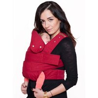 Marsupi pentru copii Port-bebe Classic 2, S/M, Ruby, Marsupi