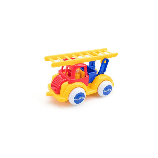 Masina Pompieri cu 2 figurine, +12 luni, Vikingtoys 486986