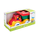 Camion cu forme si 2 figurine, +12 luni, Vikingtoys 487004