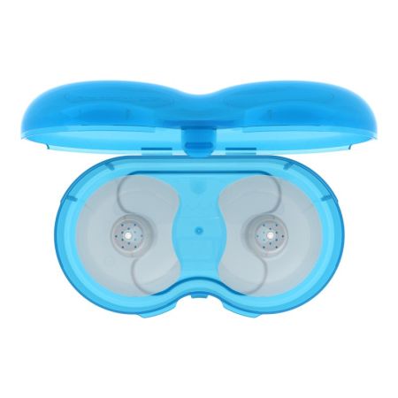 Set 2 protectii pentru mamelon cu carcasa sterilizanta, nr.1, Dr Brown`s 487118