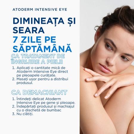Crema pentru zona ochilor Intensiv Eye Atoderm, 100 ml, Bioderma 817523