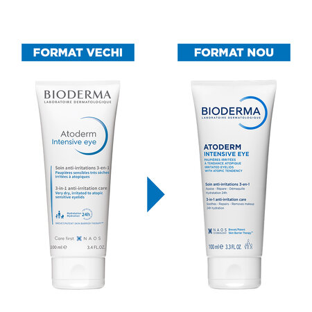 Crema pentru zona ochilor Intensiv Eye Atoderm, 100 ml, Bioderma 817531