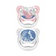 Set 2 suzete din silicon PreVent Roz, 0-6 luni, Dr. Brown's 543021