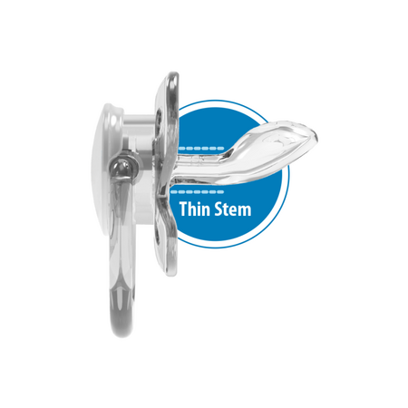 Set 2 suzete din silicon PreVent, Fluture Albastru, 0-6 luni, Dr Brown`s 487170