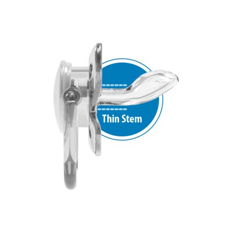 Set 2 suzete silicon PreVent design Fluture Albastru, 6-18 luni, Dr Brown`s 487177