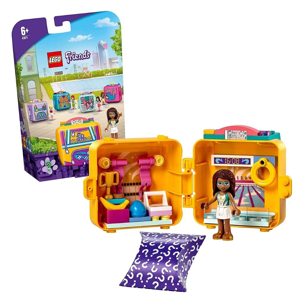 Clubul de inot al Andreei Lego Friends, +6 ani, 41671, Lego