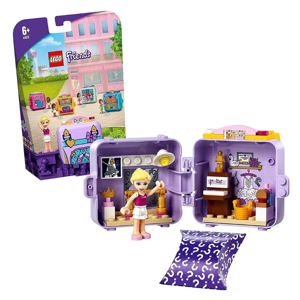 Cubul de balet al Stephaniei Lego Friends, +6 ani, 41670, Lego