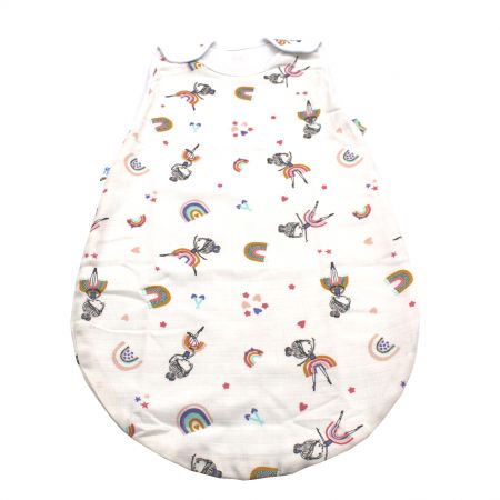 Sac de dormit muselina, Balerina, 3-6 luni, Baltic Bebe