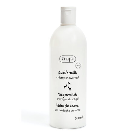 Gel de dus cu proteine si lapte de capra, 500 ml, Ziaja