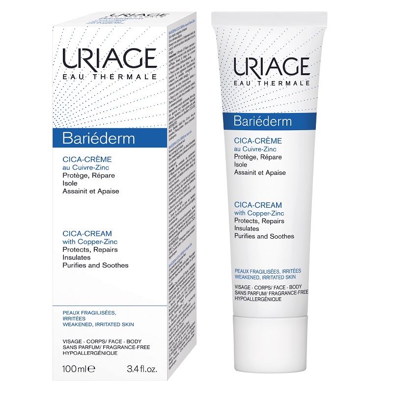 Crema reparatoare Bariederm Cica, 100 ml, Uriage