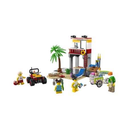 Postul de Salvamar de pe Plaja Lego City, +5 ani, 60324, Lego 487888